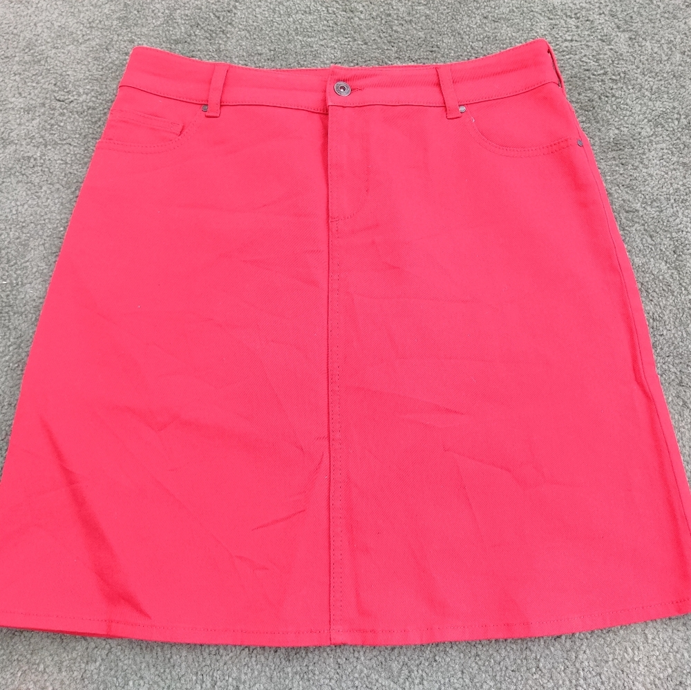 Monsoon denim skirt